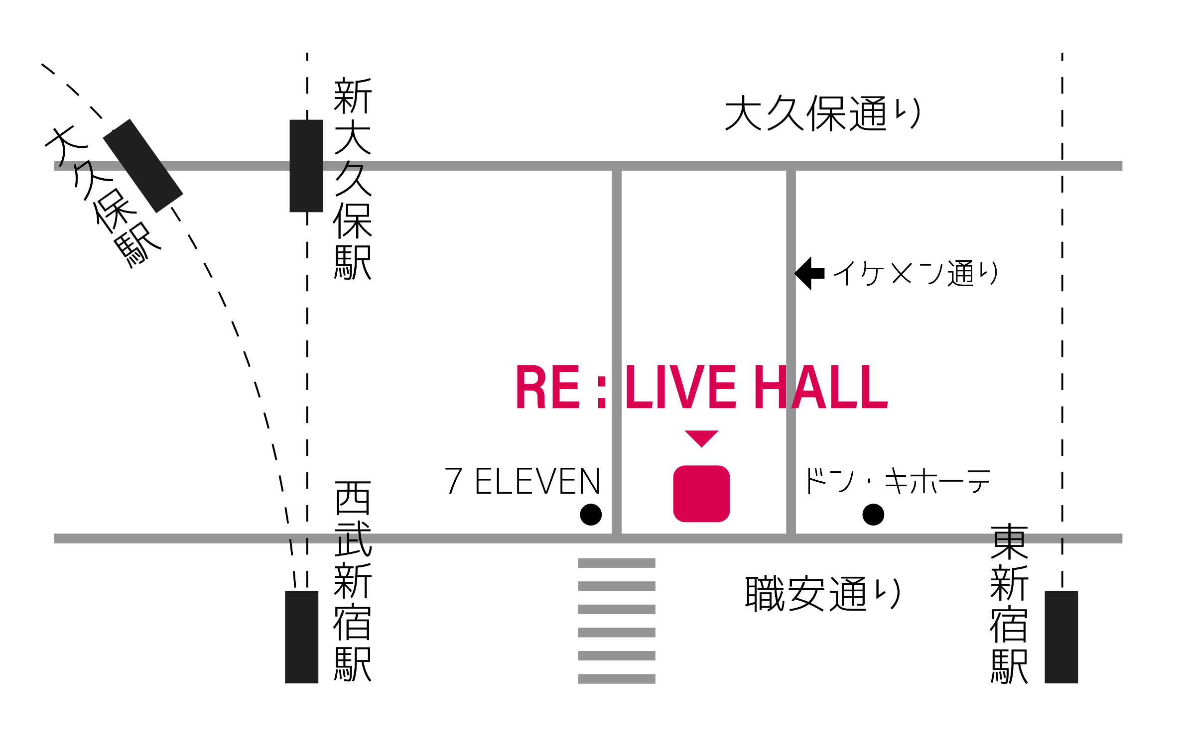 RE:LIVE HALL Map